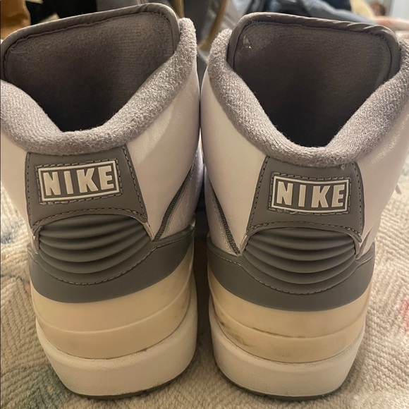 Jordan White High-Top Athletic Shoes - Picture 4 of 8